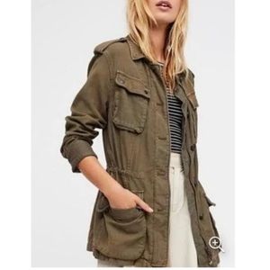 Free People Not Your Brothers Surplus Army
Green Utility Jacket